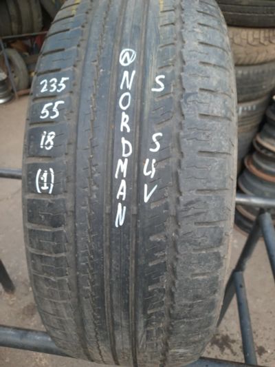 Лот: 23491650. Фото: 1. 1шт 235-55-18 Nokian Nordman S... Шины