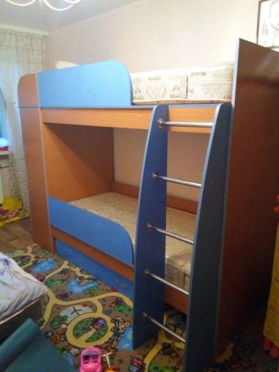 Лот: 11270951. Фото: 1. двухъярусная кровать. Детские кровати и кроватки