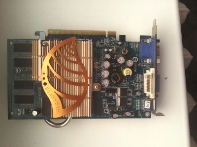 Лот: 3800567. Фото: 1. GeForce 6600 300Mhz AGP 128Mb... Видеокарты