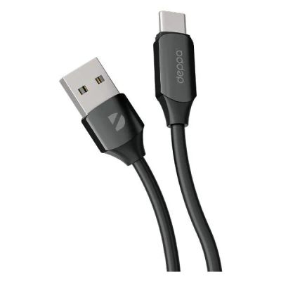 Лот: 24477401. Фото: 1. Кабель Deppa Silk, USB/USB-C... Дата-кабели, переходники