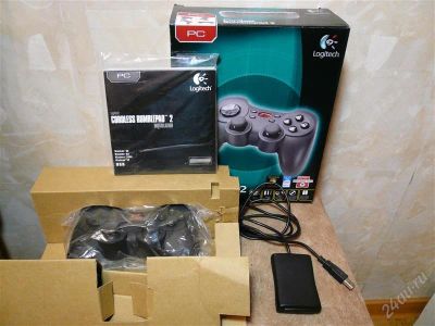 Лот: 964254. Фото: 1. Геймпад беспроводной Logitech... Рули, джойстики
