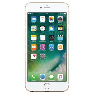 Лот: 15156389. Фото: 1. Apple iPhone 6 Plus 64GB Gold. Смартфоны