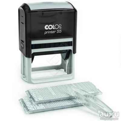 Лот: 15648970. Фото: 1. COLOP DIY 55-Set-F (60 х 40 мм... Печати, штампы, оснастки