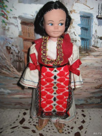 Лот: 14423361. Фото: 1. Очаровательная винтажная кукла... Куклы