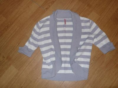 Лот: 3545972. Фото: 1. **кофточка в полоску. Свитеры, толстовки, худи