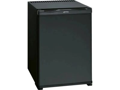 Лот: 24998356. Фото: 1. Холодильник Smeg MTE40 черный. Холодильники, морозильные камеры