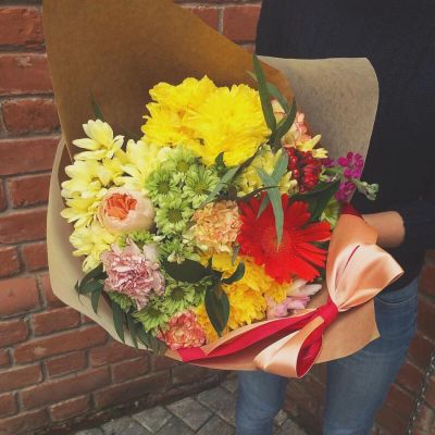 Лот: 7271861. Фото: 1. Сборный букет. Цветы на Щорса... Свежие цветы