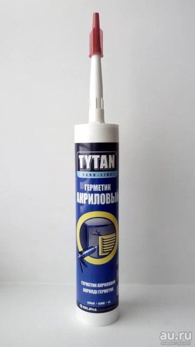 Лот: 8848816. Фото: 1. Герметик акриловый TYTAN Euro-Line... Клеи, герметики, пена монтажная, клейкие ленты