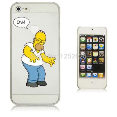 Лот: 4793143. Фото: 1. Iphone 5 5S чехол симпсон новый. Чехлы, бамперы