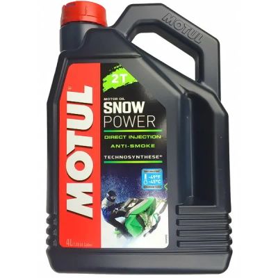 Лот: 20352302. Фото: 1. MOTUL SnowPower SYNTH 2T 4л масло... Масла, жидкости