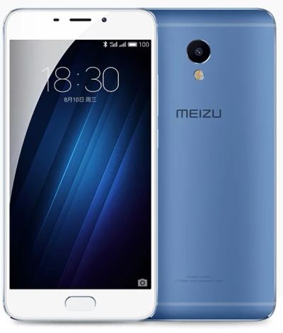 Лот: 8888424. Фото: 1. Meizu M3E 3GB+32GB BLUE, Год Гарантии... Смартфоны