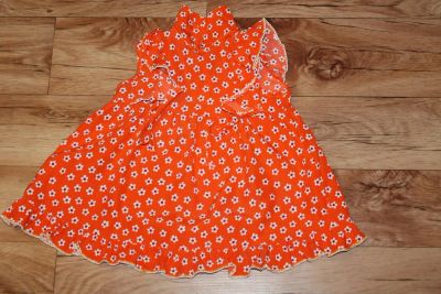 Лот: 6553950. Фото: 1. Платье оранжевое на 1,5 годика. Платья, сарафаны