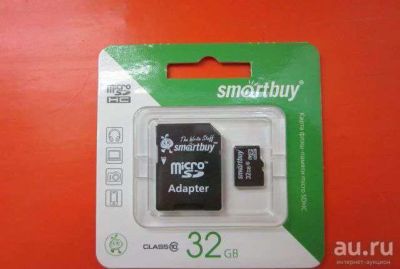 Лот: 1632418. Фото: 1. Карта памяти microSD 32 Gb класс... Карты памяти