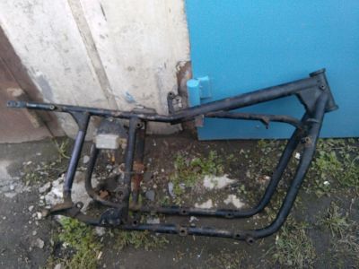 Лот: 11568359. Фото: 1. Рама мотоцикла Урал без документов. Запчасти