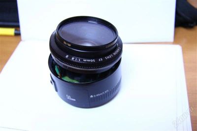 Лот: 2555495. Фото: 1. canon ef 50 mm f/1.8 ii разбитый. Объективы