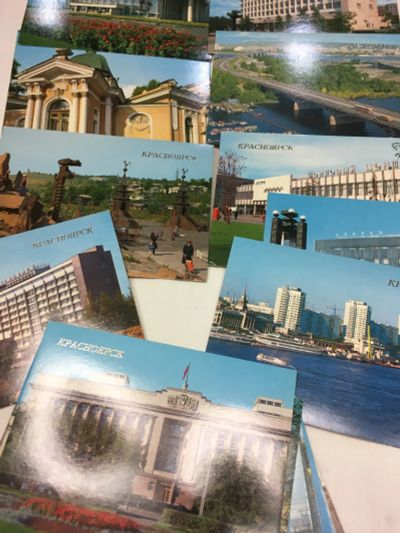 Лот: 25898676. Фото: 1. Открытки Красноярск. Открытки, конверты