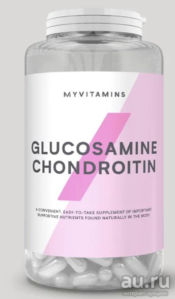 Лот: 7050134. Фото: 1. Glucosamine Chondroitin MSM Myprotein... Спортивное питание, витамины