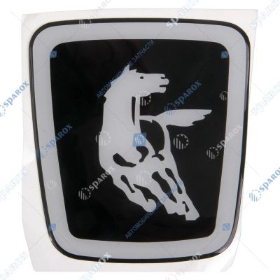 Лот: 18918841. Фото: 1. Наклейка Камаз логотип лошадь... Переходные рамки, крепления для автомагнитол