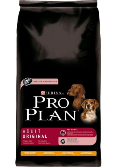 Лот: 5328311. Фото: 1. Корм PRO PLAN Adult Original для... Корма