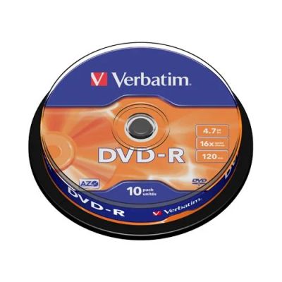 Лот: 4642732. Фото: 1. DVD-R Verbatim AZO (4.7 Gb, 16x... CD, DVD, BluRay
