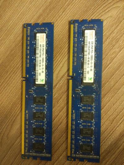 Лот: 10182101. Фото: 1. hynix ddr3 2+2gb 2Rx8 10600u. Оперативная память