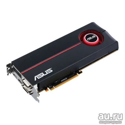 Лот: 13800856. Фото: 1. Видеокарта Radeon HD 5870 Asus. Видеокарты