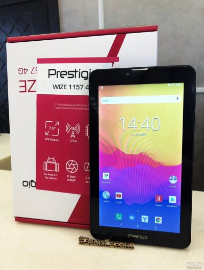 Лот: 15565220. Фото: 1. Планшет Prestigio Wize 4G (PMT1157... Планшеты