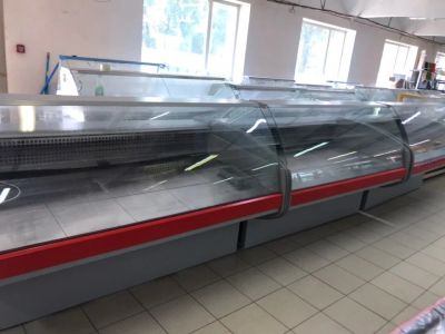 Лот: 14052761. Фото: 1. Витрины холодильные б/у Ангара... Холодильное