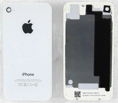 Лот: 12057976. Фото: 1. Задняя крышка iPhone 4S белый. Корпуса, клавиатуры, кнопки