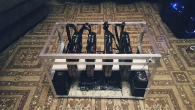Лот: 11015878. Фото: 1. Майнинг ферма 4 x 1080ti MSI GeForce... Майнинг фермы, товары для майнинга