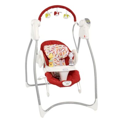 Лот: 4200015. Фото: 1. Электрокачели Graco Swing n Bounce... Ходунки, прыгунки, качели