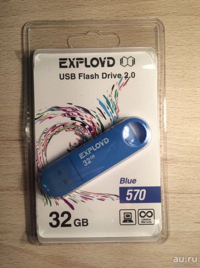 Лот: 10228844. Фото: 1. Флеш-накопитель USB 32GB Exployd... USB-флеш карты