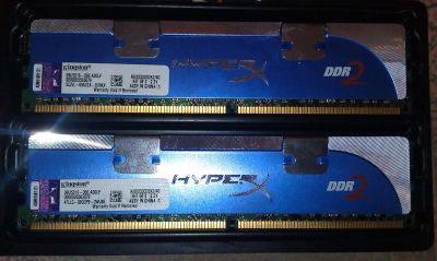 Лот: 3969482. Фото: 1. Оперативная память DDR2 2x2Gb... Оперативная память