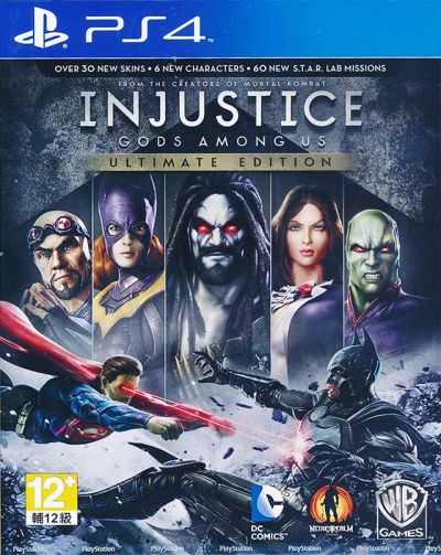 Лот: 4742720. Фото: 1. Injustice: Gods Among Us PS4. Игры для консолей