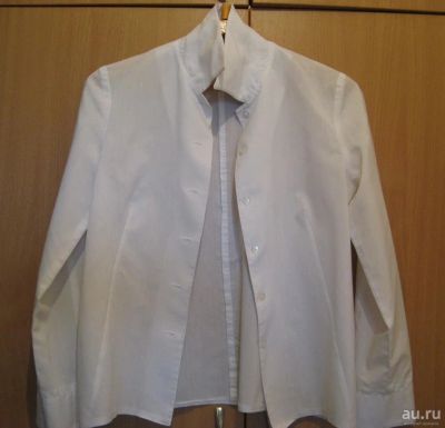 Лот: 8264755. Фото: 1. белая блузка-рубашка 44-46 размер. Блузы, рубашки