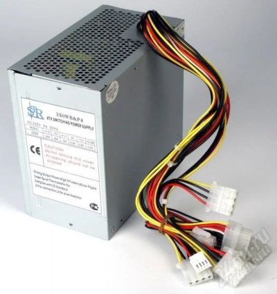 Лот: 2558955. Фото: 1. блок питания str 350w 20pin... Корпуса, блоки питания