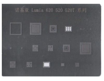 Лот: 20885766. Фото: 1. Трафарет BGA Nokia Lumia 620/520... Оборудование для ремонта