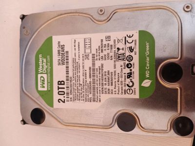 Лот: 25801806. Фото: 1. Жесткий диск 2T. Жёсткие диски (HDD)