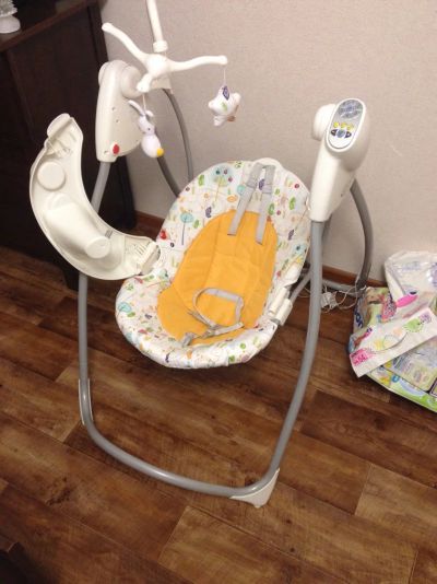 Лот: 4956683. Фото: 1. Graco качель детская. Ходунки, прыгунки, качели