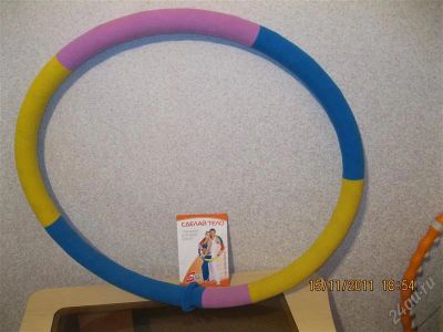 Лот: 1343148. Фото: 1. Обруч "Сделай тело". Фитнес, аэробика и гимнастика