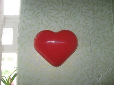 Лот: 497925. Фото: 1. сердце красное. Другое (предметы интерьера)