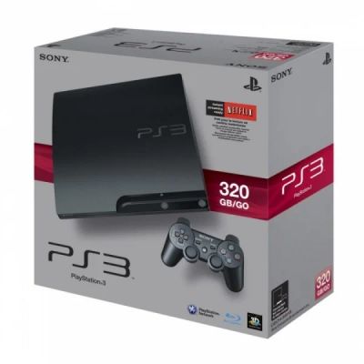 Лот: 3855617. Фото: 1. PlayStation3 slim 320gb CECH-3008B... Игровые приставки, консоли