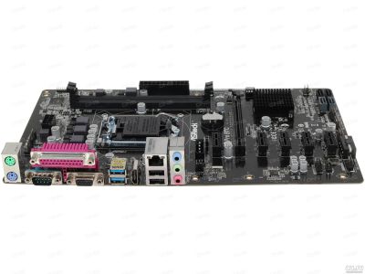 Лот: 13857502. Фото: 1. Майнинг ASRock H81 Pro BTC R2... Материнские платы