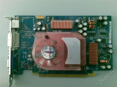 Лот: 398755. Фото: 1. Видоекарта PCI-E Asus 6600GT. Видеокарты