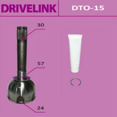 Лот: 18607375. Фото: 1. Шрус drivelink 24x59x30 (1 10... Трансмиссия