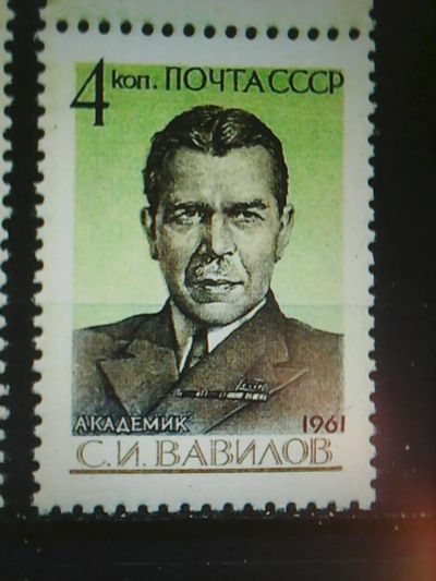 Лот: 11730394. Фото: 1. СССР 1961 С. И. Вавилов. Марки