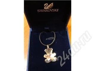 Лот: 371112. Фото: 1. SWAROVSKI мишка новый в коробочке. Колье