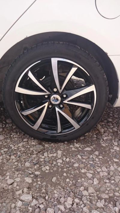 Лот: 5081072. Фото: 1. Комплект колес 17" КиК Nokian... Шины на дисках