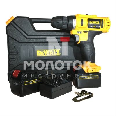 Лот: 15526603. Фото: 1. Шуруповерт DeWALT 21 V. Электроинструмент