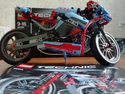 Лот: 12156054. Фото: 1. Lego Technic 42036 Спортбайк. Конструкторы